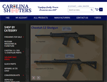 Tablet Screenshot of carolinashooterssupply.com